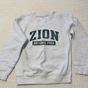 Champion Gray Zion National Park Sweatshirt